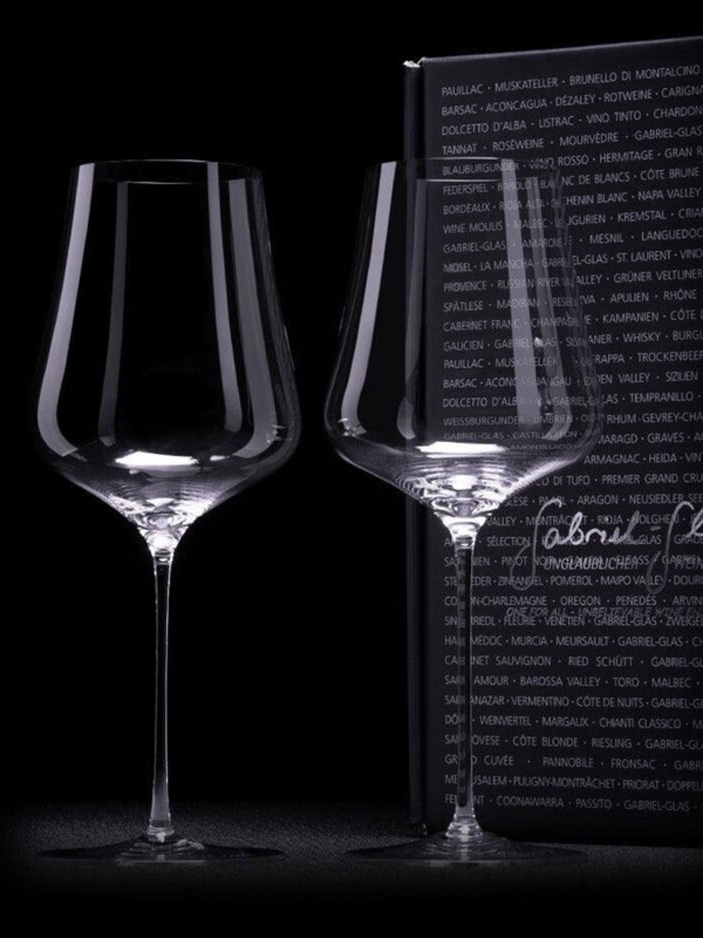 GABRIEL-GLASS GOLD EDITION | HAND-BLOWN WINE GLASSES - TWO